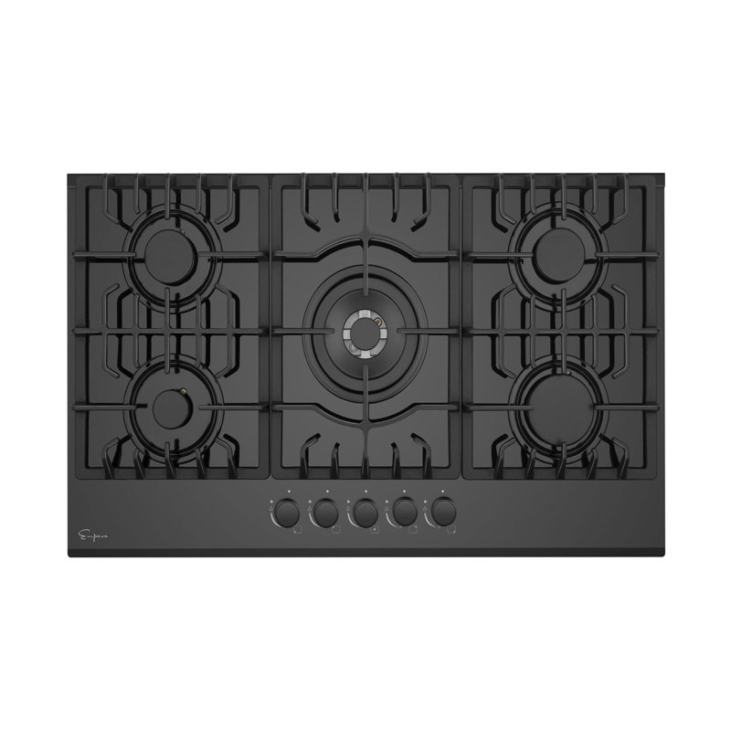 Empava 30" Black Natural Gas Cooktop & Reviews Wayfair